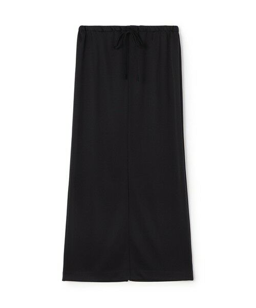 サテンダンボール ペンシルスカート （ロング・マキシ丈スカート