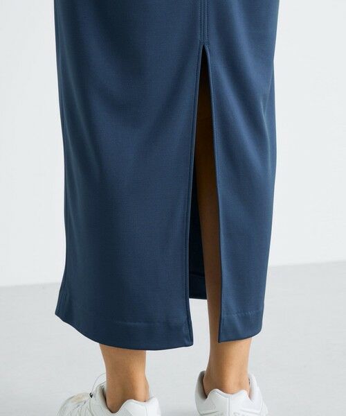 TOMORROWLAND / トゥモローランド ロング・マキシ丈ワンピース | サテンダンボール ノースリーブ ワンピース | 詳細8