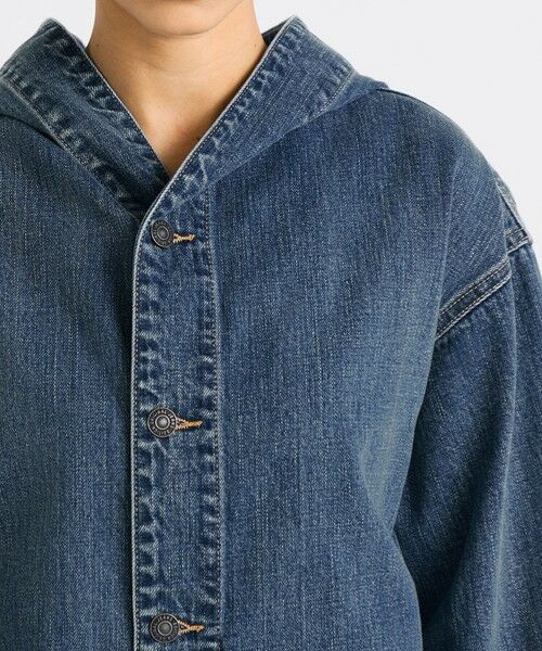 TOMORROWLAND / トゥモローランド Gジャン・デニムジャケット | エッセンシャルデニム フーデットブルゾン | 詳細6