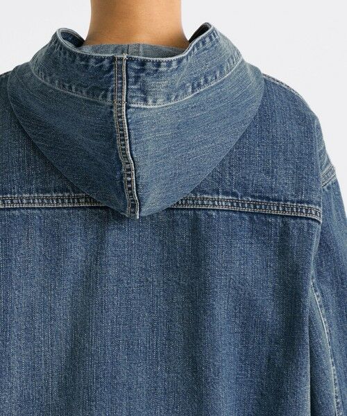 TOMORROWLAND / トゥモローランド Gジャン・デニムジャケット | エッセンシャルデニム フーデットブルゾン | 詳細7