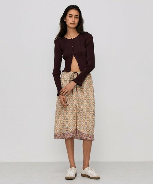 TOMORROWLAND / トゥモローランド カーディガン・ボレロ | プリーツコットン ショートカーディガン | 詳細1