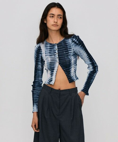 TOMORROWLAND / トゥモローランド カーディガン・ボレロ | プリーツコットン ショートカーディガン | 詳細10