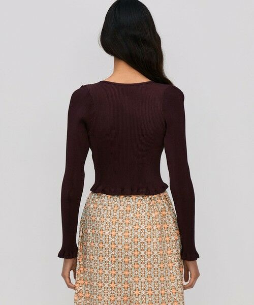 TOMORROWLAND / トゥモローランド カーディガン・ボレロ | プリーツコットン ショートカーディガン | 詳細4