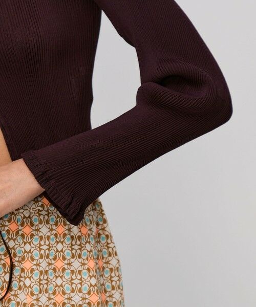 TOMORROWLAND / トゥモローランド カーディガン・ボレロ | プリーツコットン ショートカーディガン | 詳細7