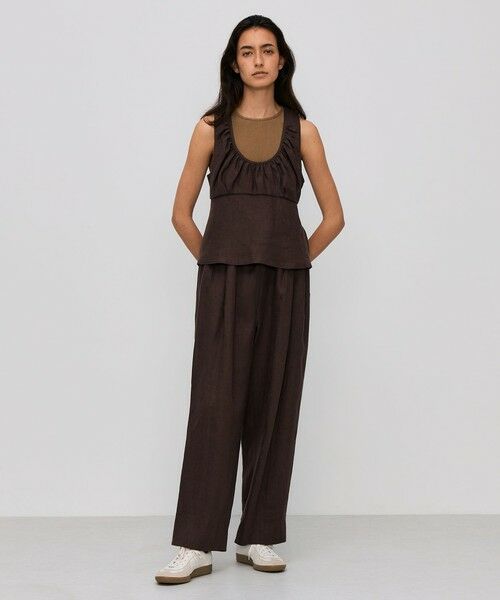 TOMORROWLAND / トゥモローランド タンクトップ | プリーツコットン タンクトップカットソー | 詳細9