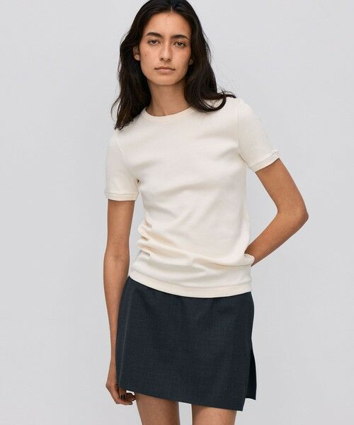 TOMORROWLAND / トゥモローランド Tシャツ | スーピマコットン フライスハーフスリーブ | 詳細2