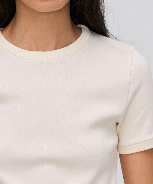 TOMORROWLAND / トゥモローランド Tシャツ | スーピマコットン フライスハーフスリーブ | 詳細5