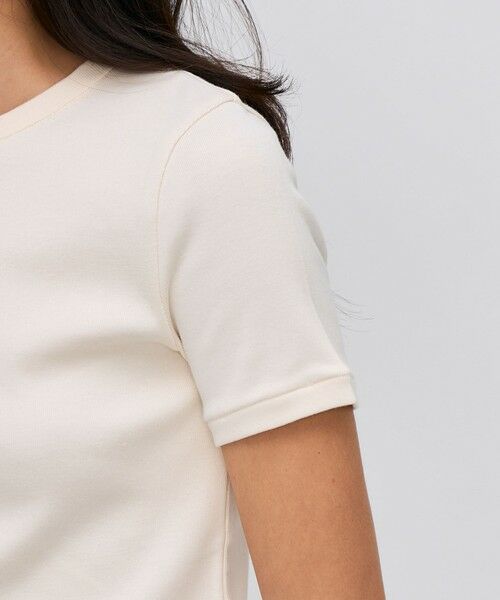 TOMORROWLAND / トゥモローランド Tシャツ | スーピマコットン フライスハーフスリーブ | 詳細7