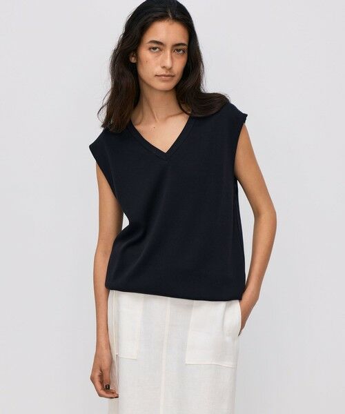 TOMORROWLAND / トゥモローランド カットソー（半袖以外） | スーピマコットン フライスベスト | 詳細2