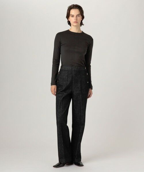 TOMORROWLAND / トゥモローランド Tシャツ | シーアイランドコットン ベーシックロングカットソー | 詳細1