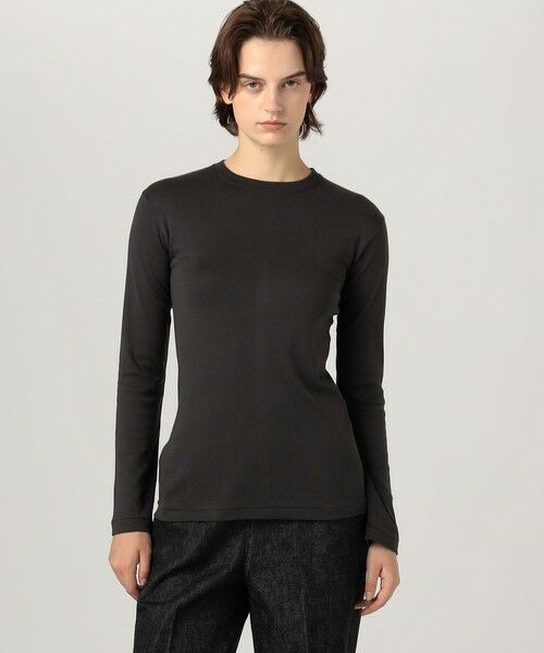 TOMORROWLAND / トゥモローランド Tシャツ | シーアイランドコットン ベーシックロングカットソー | 詳細2