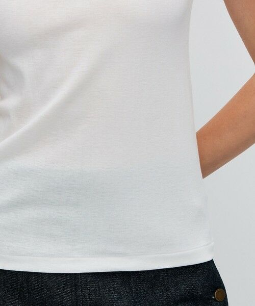 TOMORROWLAND / トゥモローランド Tシャツ | シーアイランドコットン ベーシックハーフカットソー | 詳細8