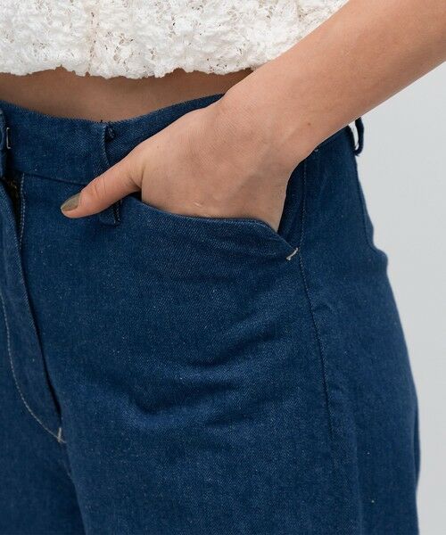 TOMORROWLAND / トゥモローランド デニムパンツ | コットン ブルーデニム | 詳細8