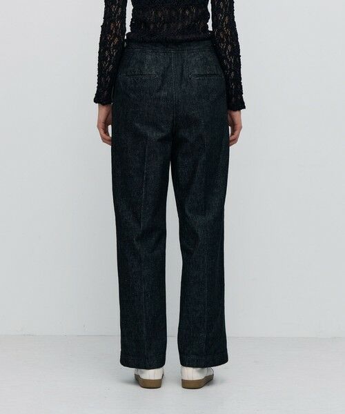 TOMORROWLAND / トゥモローランド デニムパンツ | ブラックデニム セーラーパンツ | 詳細5