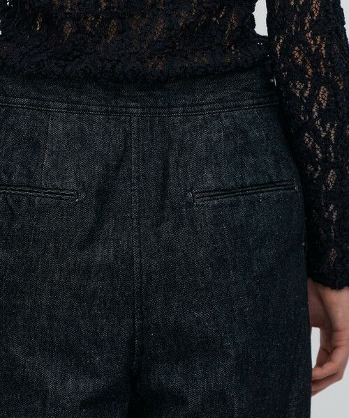 TOMORROWLAND / トゥモローランド デニムパンツ | ブラックデニム セーラーパンツ | 詳細7