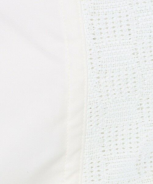 TOMORROWLAND / トゥモローランド シャツ・ブラウス | コットンスクエアレース ハーフスリーブシャツ | 詳細8