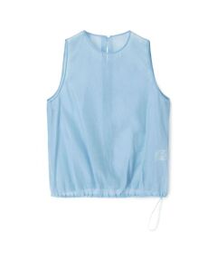 TOMORROWLAND / トゥモローランド シャツ・ブラウス | コットンシルクオーガンジー ノースリーブブラウス