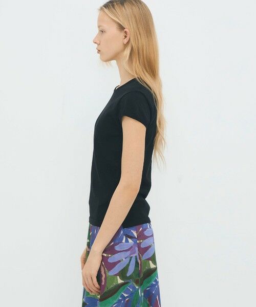 TOMORROWLAND / トゥモローランド ニット・セーター | コットンポリエステル フレンチスリーブプルオーバー | 詳細3