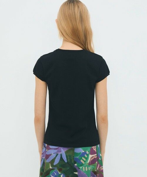 TOMORROWLAND / トゥモローランド ニット・セーター | コットンポリエステル フレンチスリーブプルオーバー | 詳細4