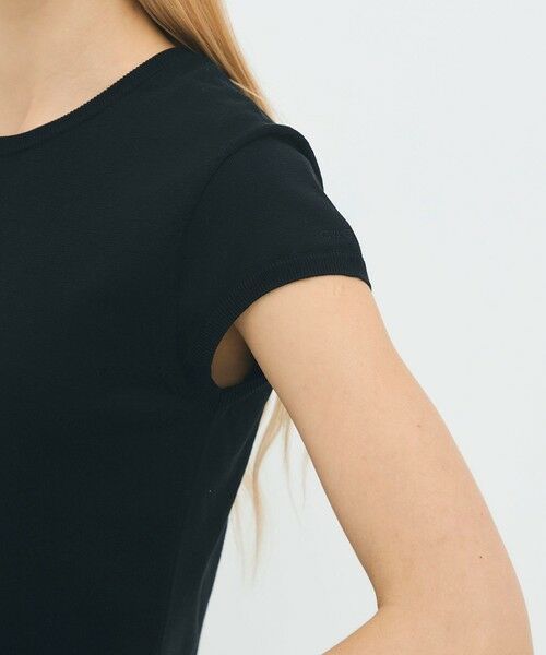 TOMORROWLAND / トゥモローランド ニット・セーター | コットンポリエステル フレンチスリーブプルオーバー | 詳細6