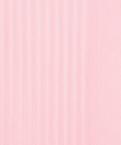 シアーナイロン ランダムリブノースリーブプルオーバー （ニット