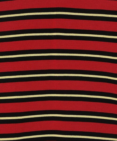 TOMORROWLAND / トゥモローランド ニット・セーター | コットンストライプ ポロハーフスリーブプルオーバー | 詳細9