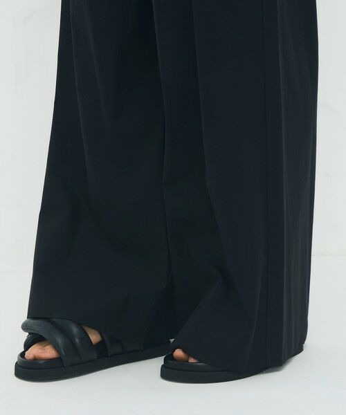 TOMORROWLAND / トゥモローランド その他パンツ | シャトルポプリン 2タックワイドパンツ | 詳細8