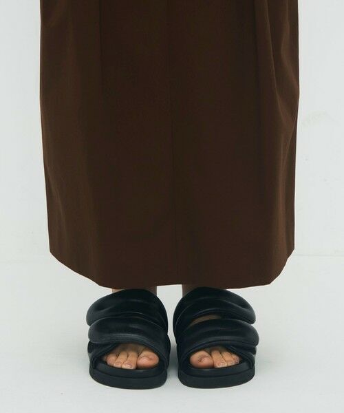 TOMORROWLAND / トゥモローランド ロング・マキシ丈スカート | コットンギャバジン 2タックロングスカート | 詳細9