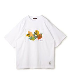 TOMORROWLAND / トゥモローランド Tシャツ | CABaN スビンコットン BIRDプリントTシャツ
