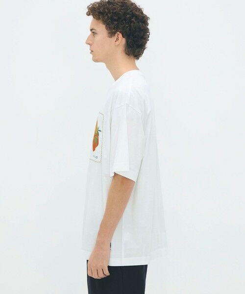 TOMORROWLAND / トゥモローランド Tシャツ | CABaN スビンコットン BIRDプリントTシャツ | 詳細2