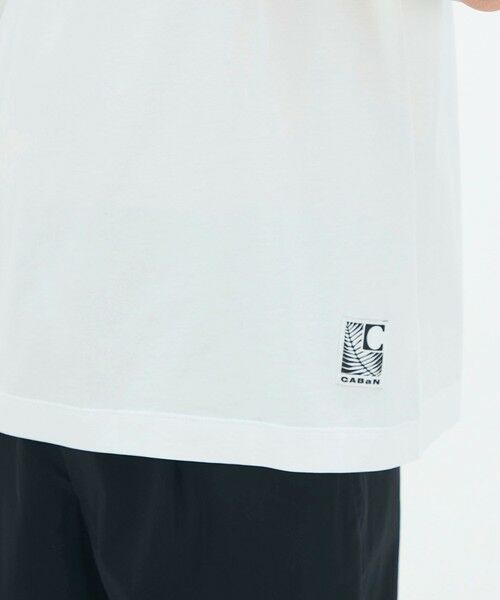 TOMORROWLAND / トゥモローランド Tシャツ | CABaN スビンコットン BIRDプリントTシャツ | 詳細7