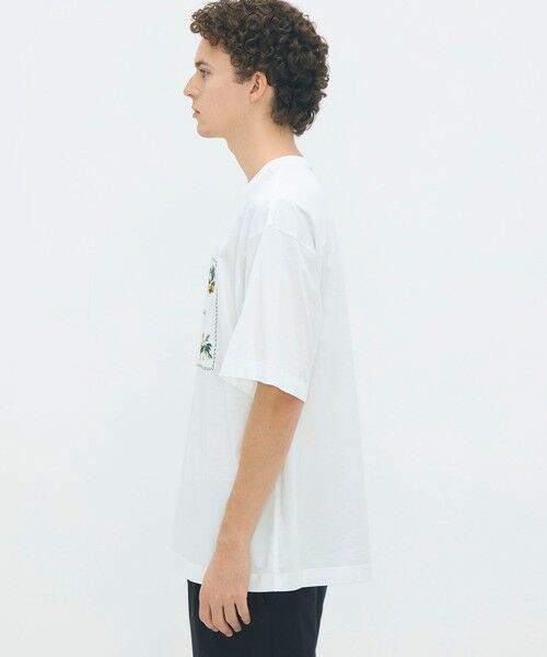 TOMORROWLAND / トゥモローランド Tシャツ | CABaN スビンコットン GREEN SHOWERプリントTシャツ | 詳細2