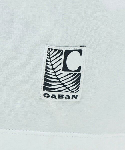 TOMORROWLAND / トゥモローランド Tシャツ | CABaN スビンコットン GREEN SHOWERプリントTシャツ | 詳細8