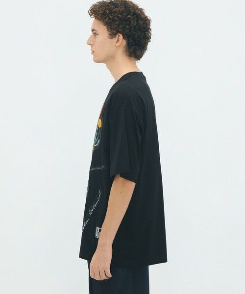 TOMORROWLAND / トゥモローランド Tシャツ | CABaN スビンコットン FLOWERSモチーフTシャツ | 詳細3