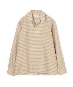 TOMORROWLAND / トゥモローランド シャツ・ブラウス | セルロールポリエステル スキッパー プルオーバーシャツ