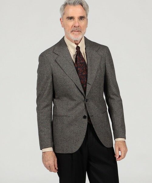 TOMORROWLAND / トゥモローランド テーラードジャケット | 【別注】De Petrillo CUMA ウール シングルブレステッド3Bジャケット | 詳細1