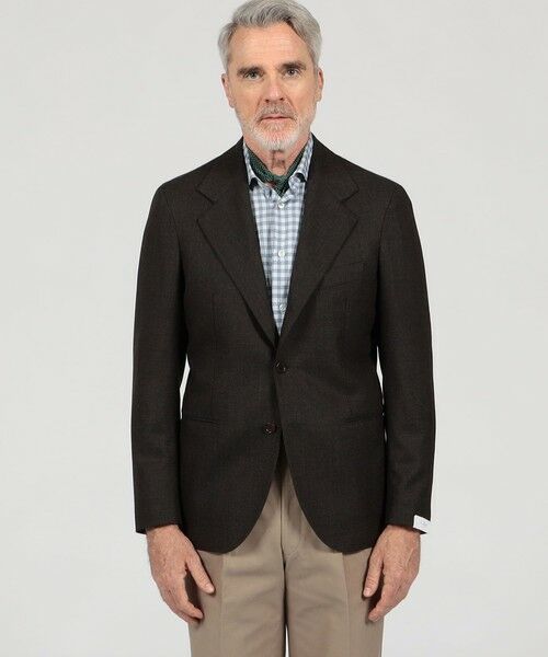 TOMORROWLAND / トゥモローランド テーラードジャケット | 【別注】De Petrillo CUMA ウール シングルブレステッド3Bジャケット | 詳細2