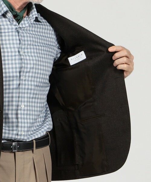 極美品 デペトリロ DePetrillo テーラードジャケット 3B 42 S 別注】De Petrillo CUMA ウール シングルブレステッド3B