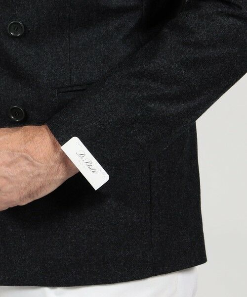 TOMORROWLAND / トゥモローランド テーラードジャケット | 【別注】De Petrillo SIBILLA ウールフランネル ダブルブレステッド6Bジャケット | 詳細7