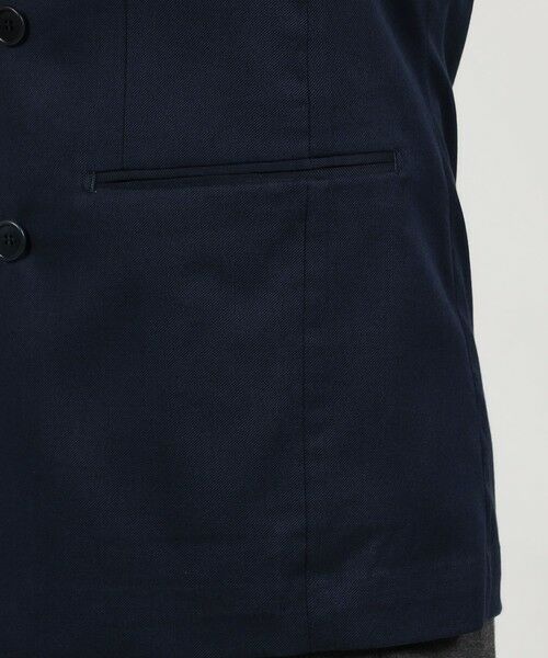 TOMORROWLAND / トゥモローランド テーラードジャケット | 【別注】De Petrillo SIBILLA コットンシルクツイル ダブルブレステッド6Bジャケット | 詳細10