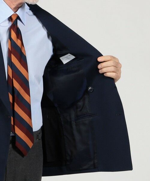 TOMORROWLAND / トゥモローランド テーラードジャケット | 【別注】De Petrillo SIBILLA コットンシルクツイル ダブルブレステッド6Bジャケット | 詳細5