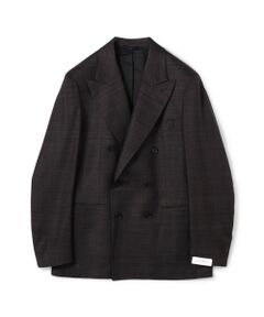 TOMORROWLAND / トゥモローランド テーラードジャケット | 【別注】De Petrillo SIBILLA シルクネップ ダブルブレステッド6Bジャケット