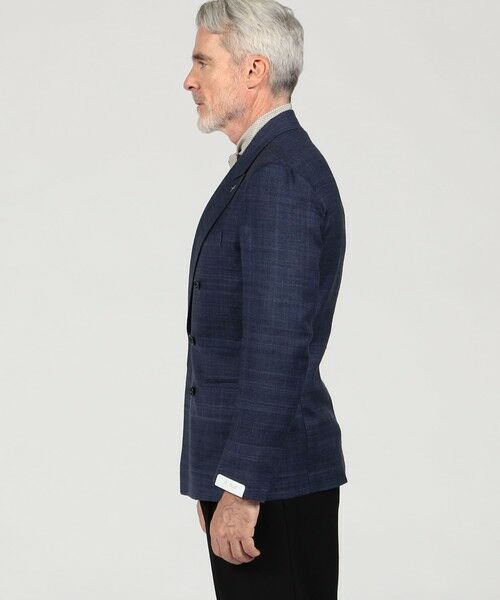 TOMORROWLAND / トゥモローランド テーラードジャケット | 【別注】De Petrillo SIBILLA シルクネップ ダブルブレステッド6Bジャケット | 詳細3