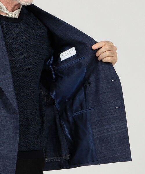 TOMORROWLAND / トゥモローランド テーラードジャケット | 【別注】De Petrillo SIBILLA シルクネップ ダブルブレステッド6Bジャケット | 詳細5