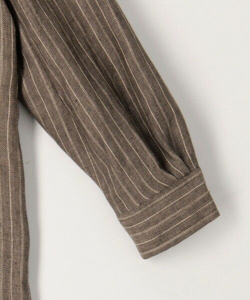 TOMORROWLAND / トゥモローランド ブルゾン | リネン ダブルポケット シャツジャケット SOLBIATI | 詳細17