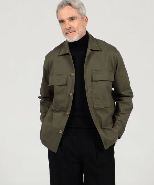 TOMORROWLAND / トゥモローランド ブルゾン | 【別注】GUY ROVER コットンツイル オーバーシャツ | 詳細1