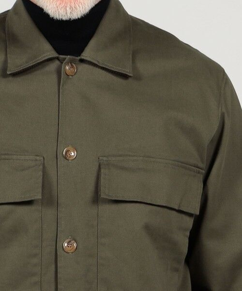 TOMORROWLAND / トゥモローランド ブルゾン | 【別注】GUY ROVER コットンツイル オーバーシャツ | 詳細6