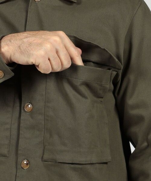 TOMORROWLAND / トゥモローランド ブルゾン | 【別注】GUY ROVER コットンツイル オーバーシャツ | 詳細7