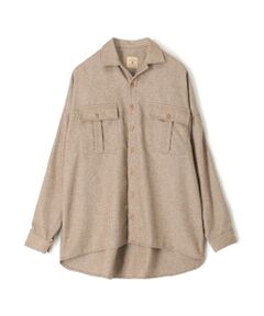 TOMORROWLAND / トゥモローランド ブルゾン | 【別注】GUY ROVER ポリエステルウール オーバーシャツ