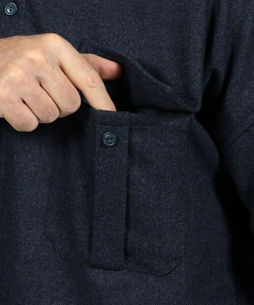 TOMORROWLAND / トゥモローランド ブルゾン | 【別注】GUY ROVER ポリエステルウール オーバーシャツ | 詳細6